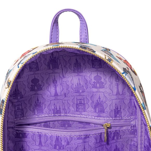 Loungefly Disney Princess Dress Silhouettes Mini Backpack NWT main image 4